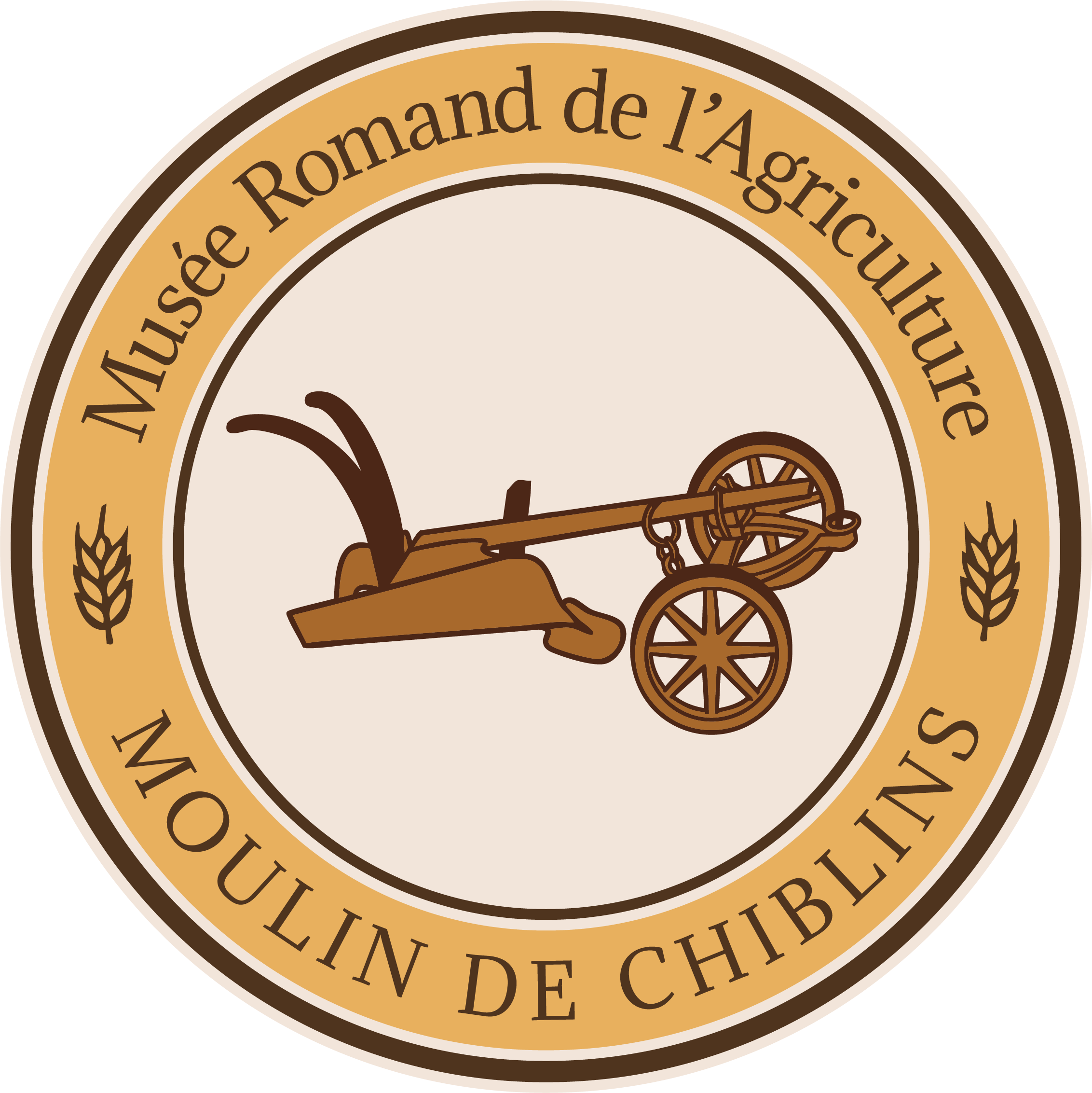 Logo du mus&eacute;e romande de l'agriculture - Moulin de Chiblins