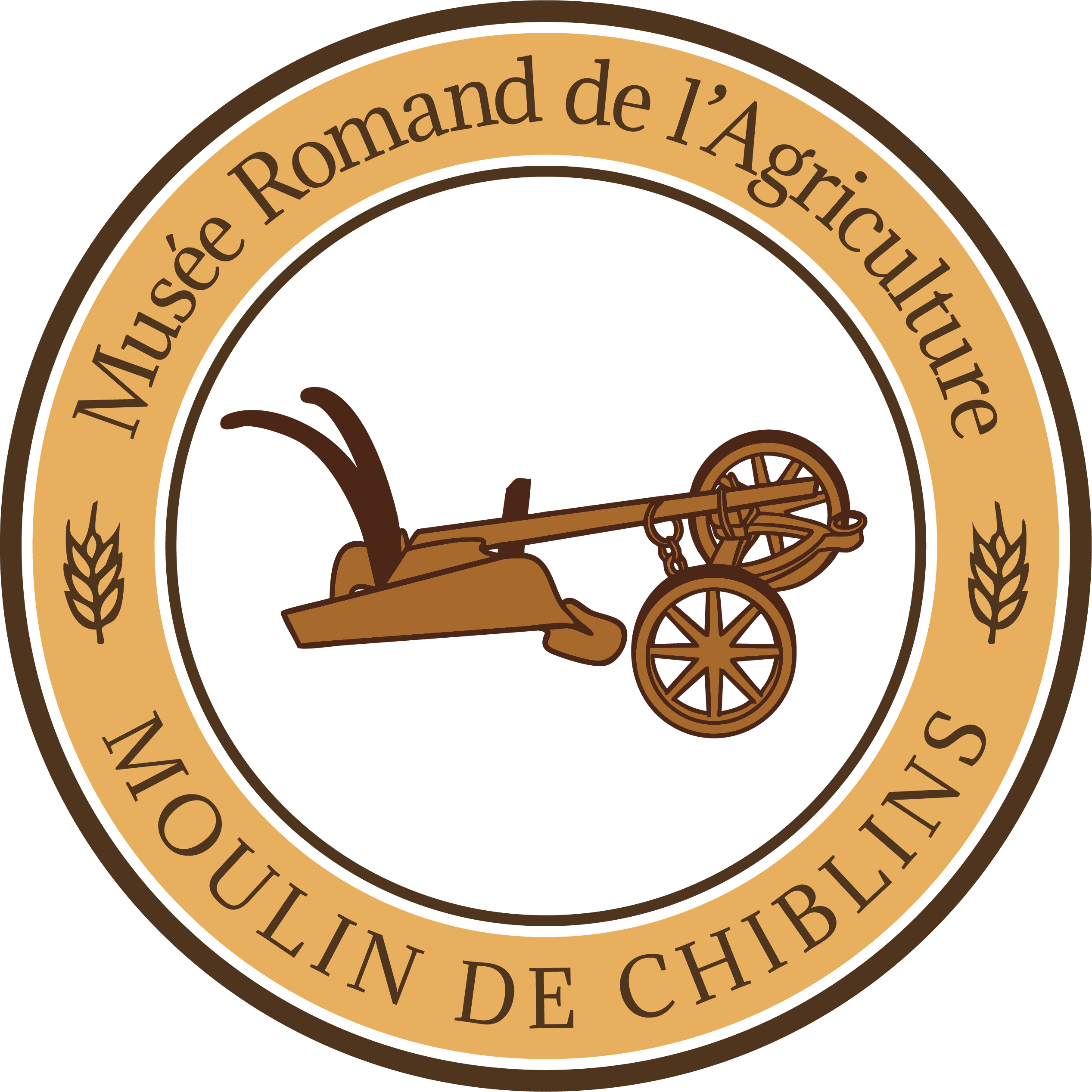 Logo du mus&eacute;e romande de l'agriculture - Moulin de Chiblins