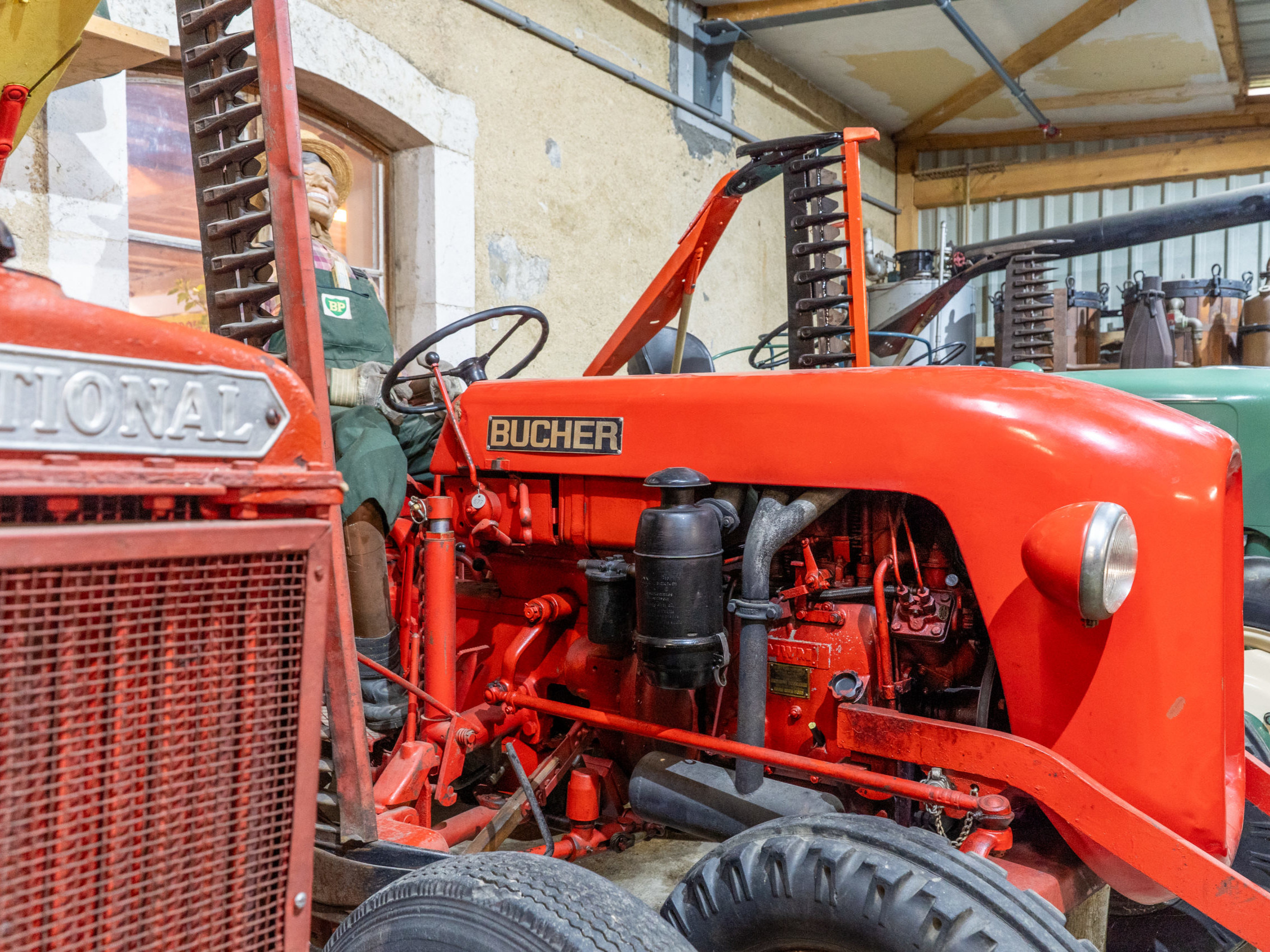 Photo des salles d'exposition du Mus&eacute;e Romand de l'agriculture