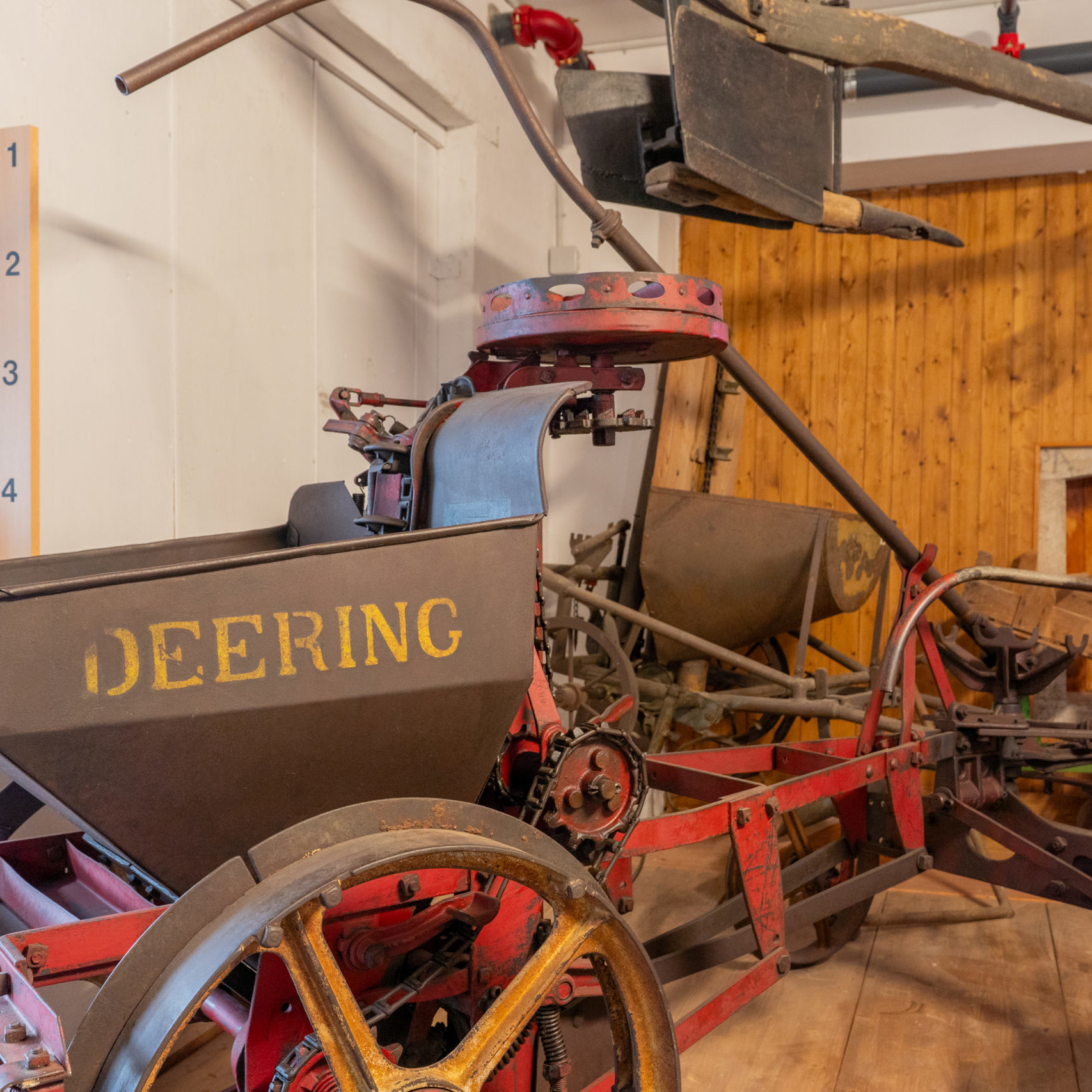 Photo des salles d'exposition du Mus&eacute;e Romand de l'agriculture