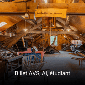 Billet AVS, AI, étudiant
