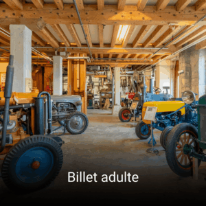 Billet adulte
